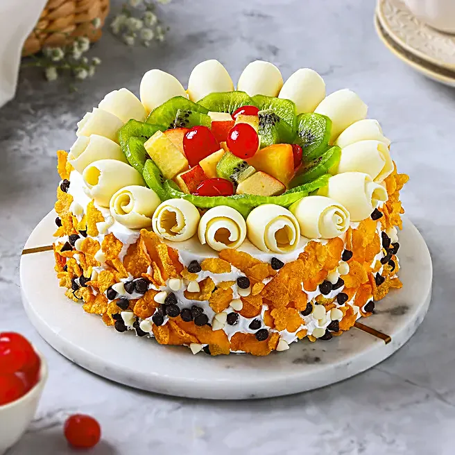 fruit overload cake