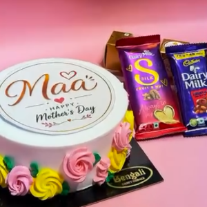 Photo cake with Chocolates