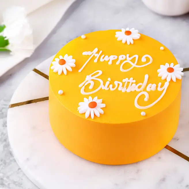 Butterscotch Birthday Cake